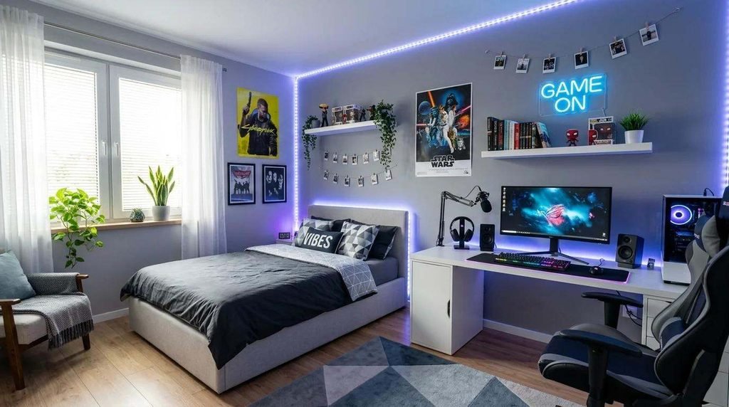 Add Layered & LED Lighting