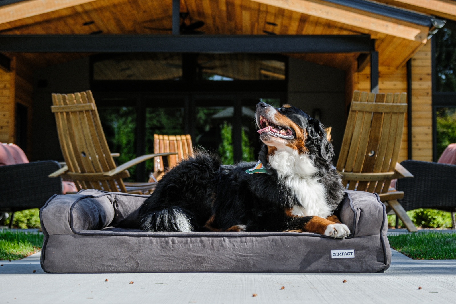 FurHaven Quilted Sofa Dog Bed: