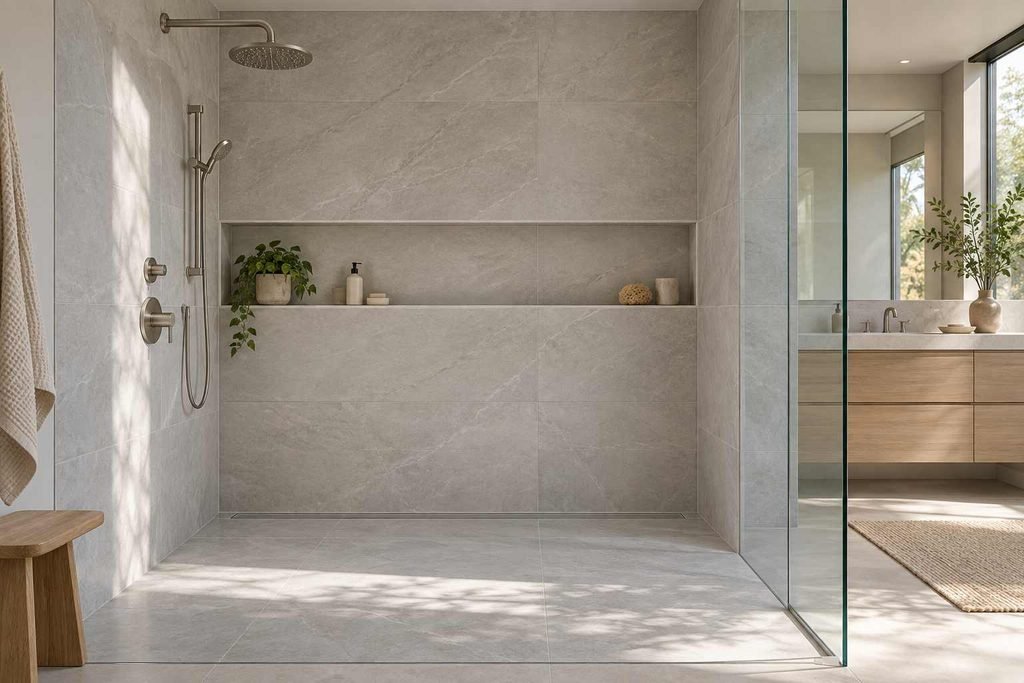 Elegant Shower Niche Ideas