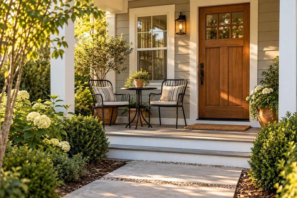 Pair Your Front Door with Matching Woodwork