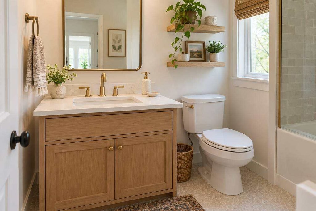 Keep the vanity looking good